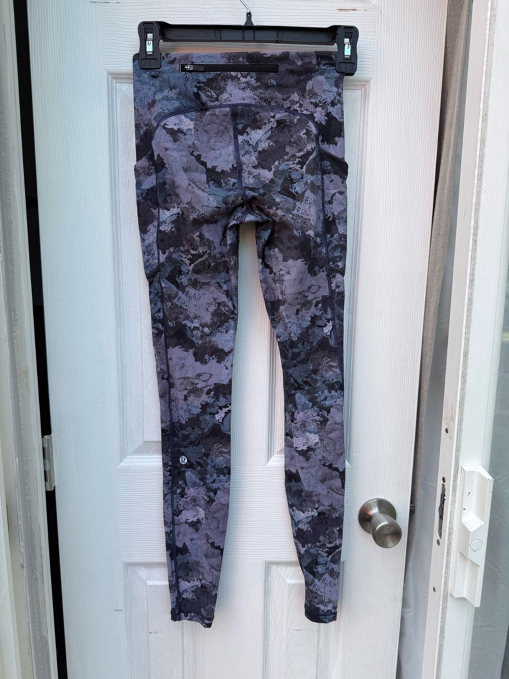 lululemon athletica Gray Camo High-Rise Leggings